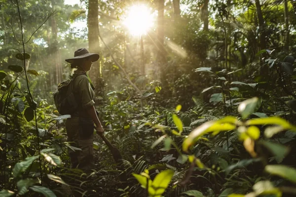 Conservacion de Senderos en Zonas Tropicales El Uso del Machete