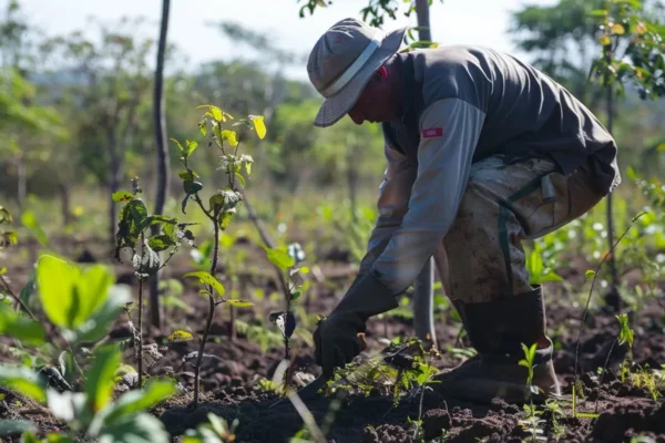 Control de Maleza en Plantaciones Forestales con Machete