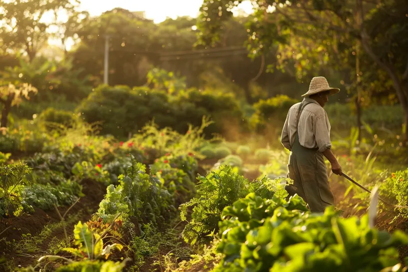 El Machete Herramienta Versatil en la Agricultura Organica