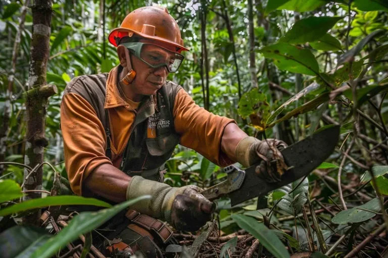 La Ergonomia en el Uso del Machete para Trabajos Forestales